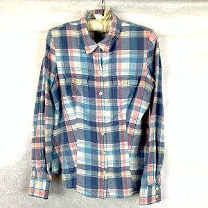 Levi's Checkered Long Sleeve Button Down Shirt S